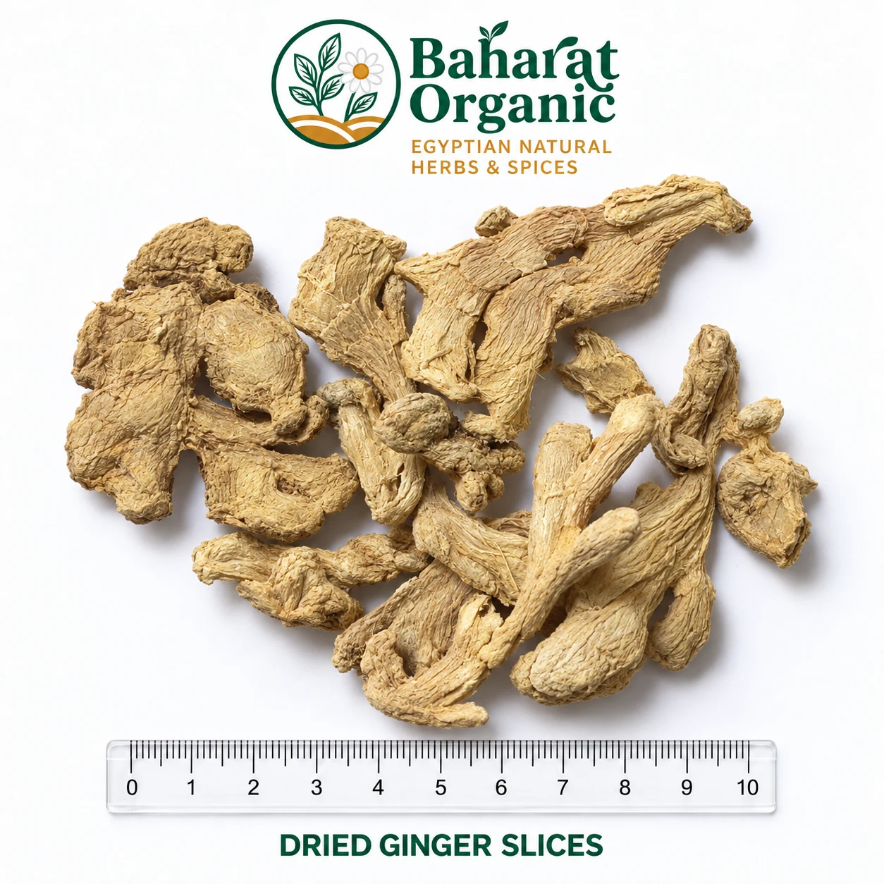 Dried ginger slices